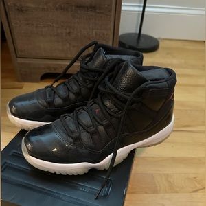 Jordan 11 Retro “72-10”, NEVER WORN. Comes with original box. Men’s 10.5